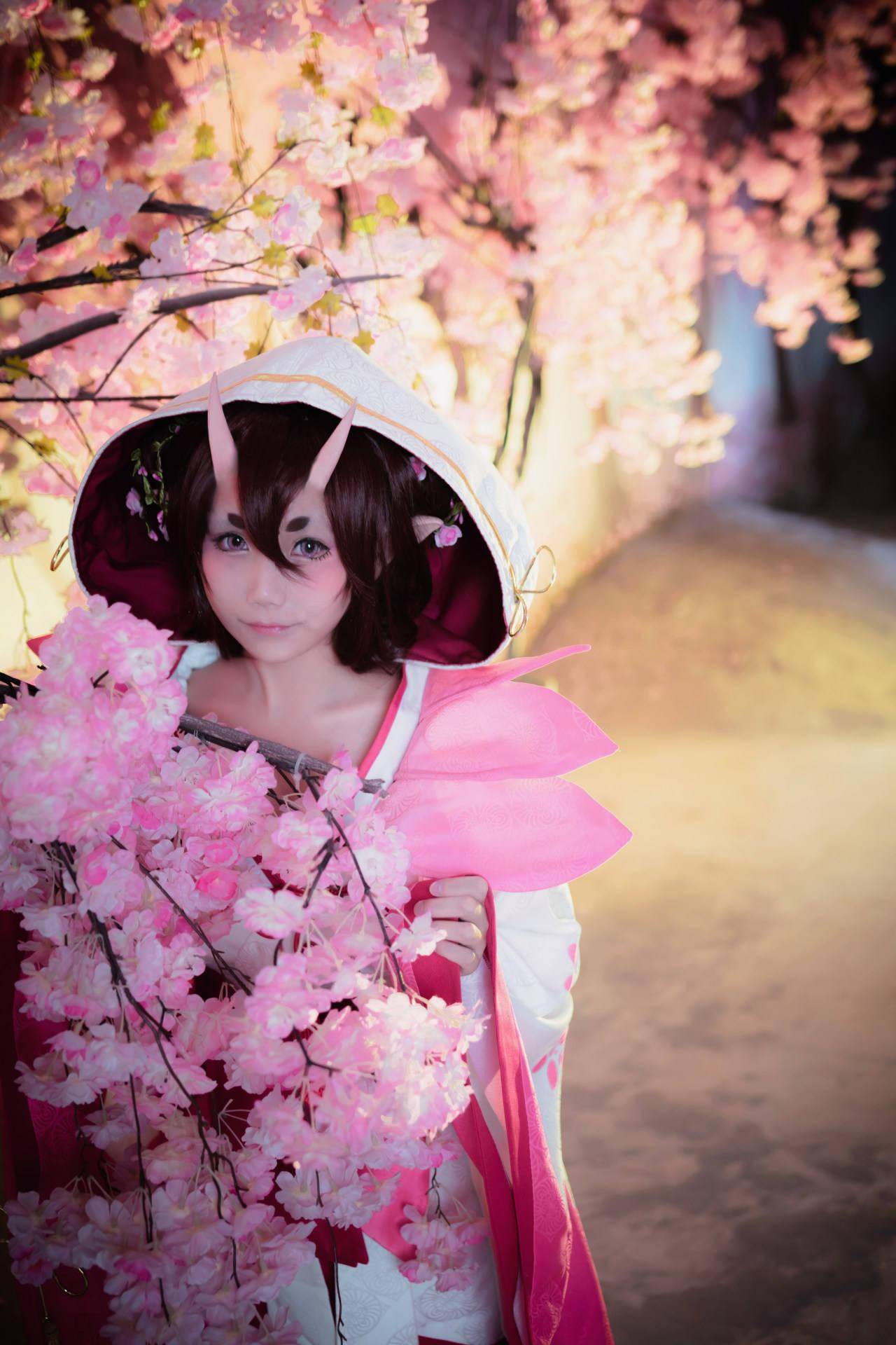阴阳师 桃花妖 cosplay