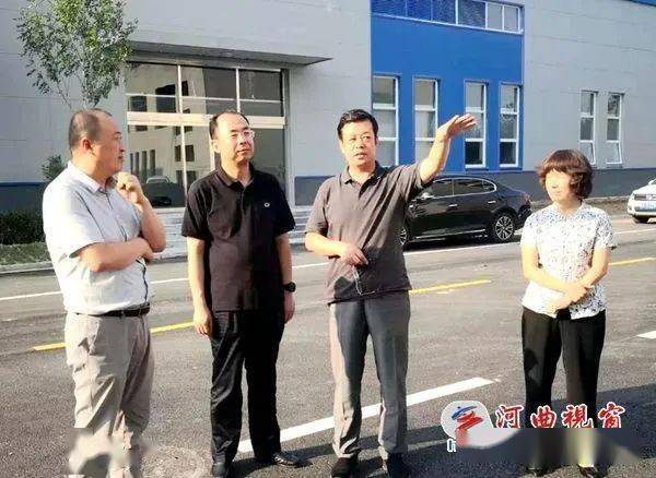 河曲县县长任鸿宾来忻州经济开发区实地考察