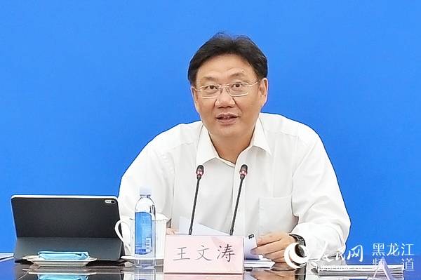 黑龙江省省长王文涛.孙强 摄