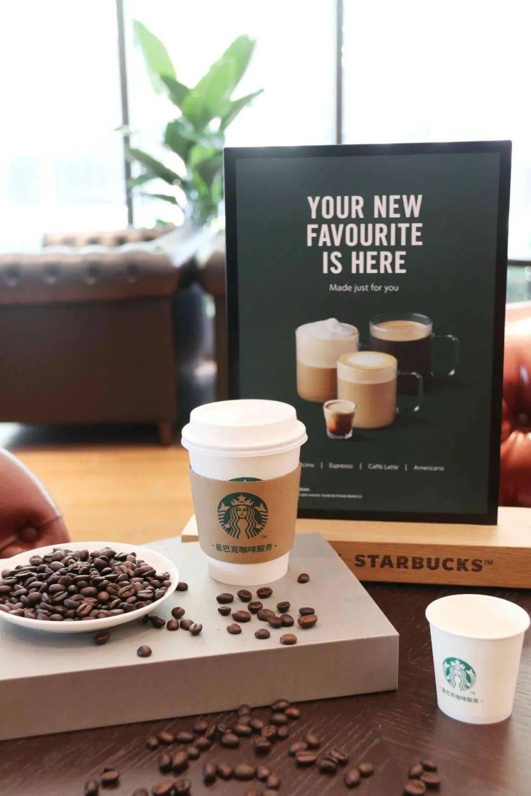 星巴克咖啡服务正式入驻银保建国酒店