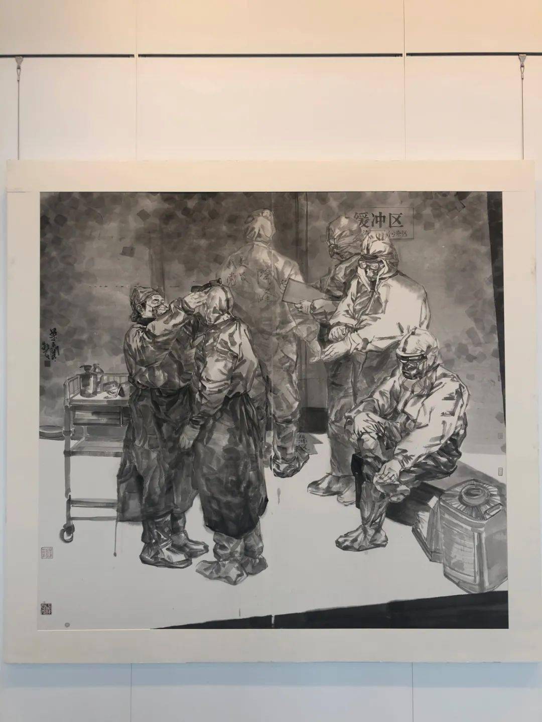 展讯∣在路上61汪新宇水墨人物画展