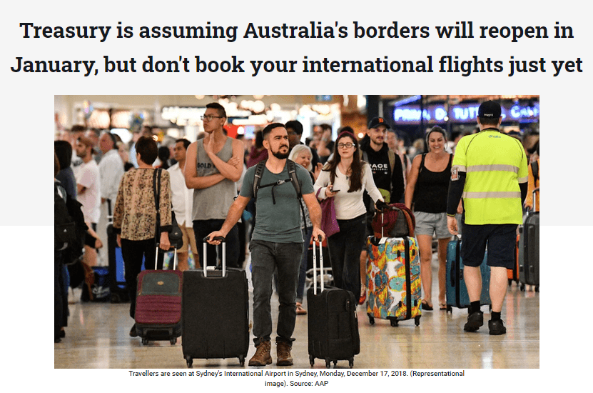 边境或将明年11开放澳洲移民局将大量收纳移民人口
