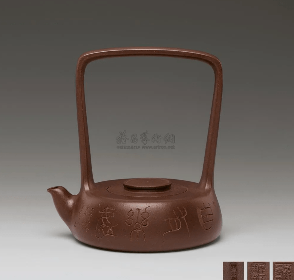 盘点顾景舟大师的提梁壶,每把都堪称神品!_紫砂壶