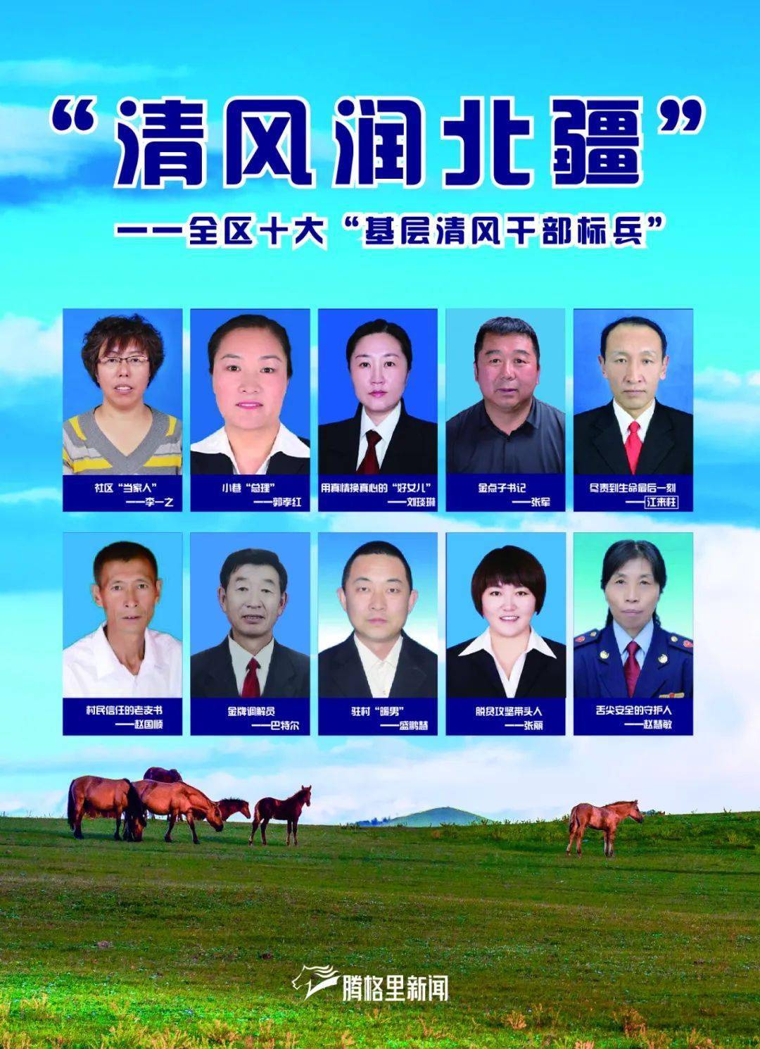 呼伦贝尔市基层干部刘琰琳入选全区十大基层清风干部标兵