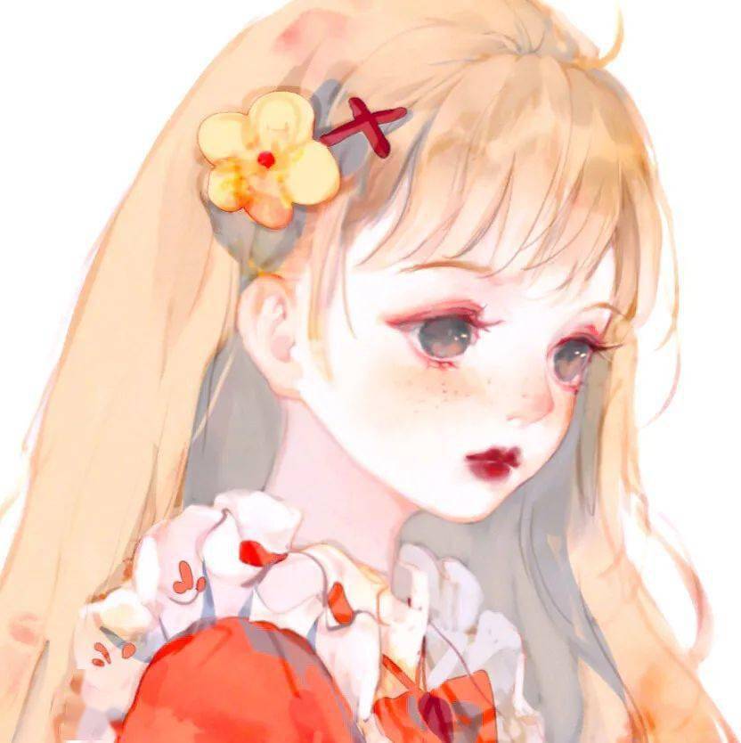 好看的橙黄色系头像来啦