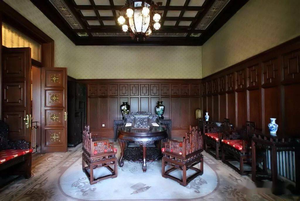 长春伪满皇宫中