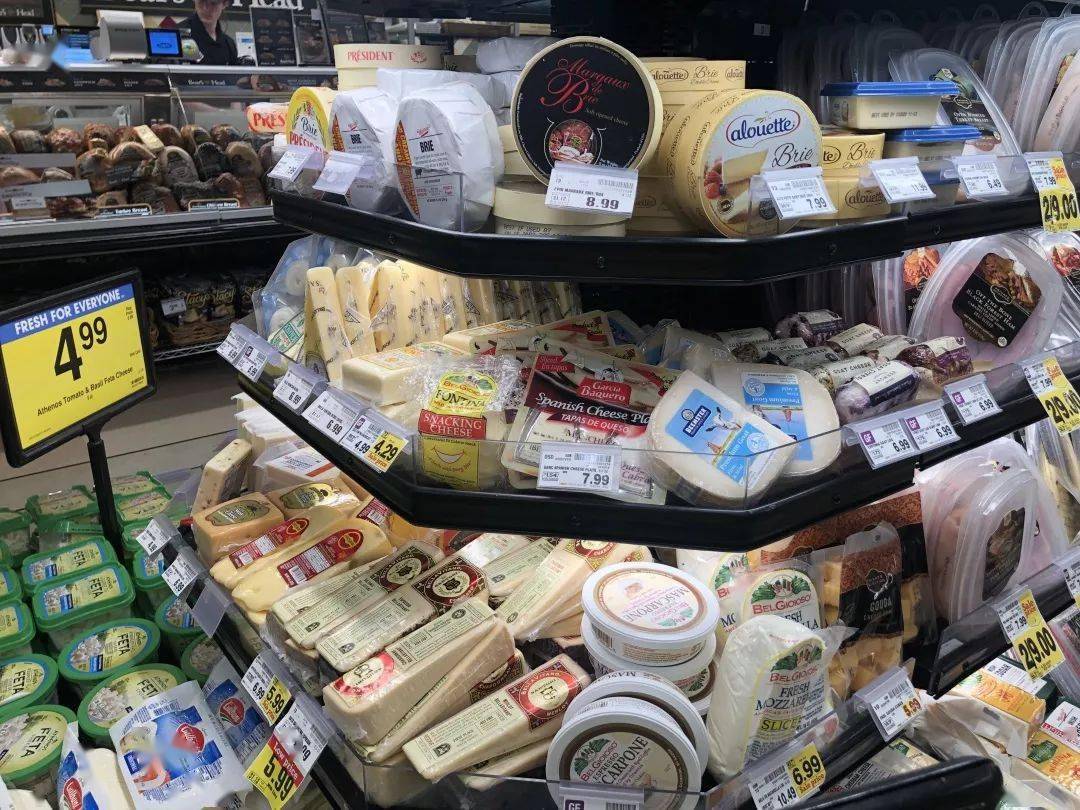 芝加哥超市西餐店选芝士指南 | 只认识形状却看不懂名字, 到底咋选?