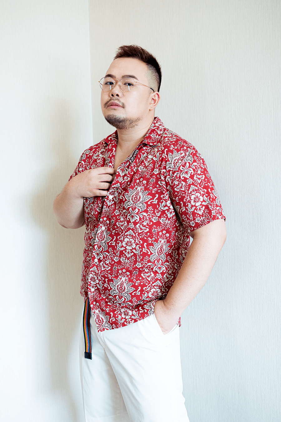 175cm/98kg男生夏天怎么穿?梨形身材拯救计划