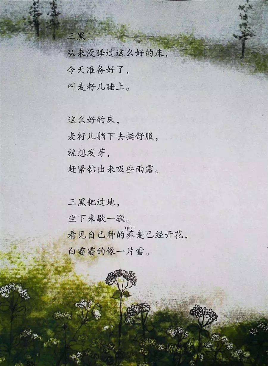 部编六年级语文(上册)第19课《三黑和土地》精讲_课文
