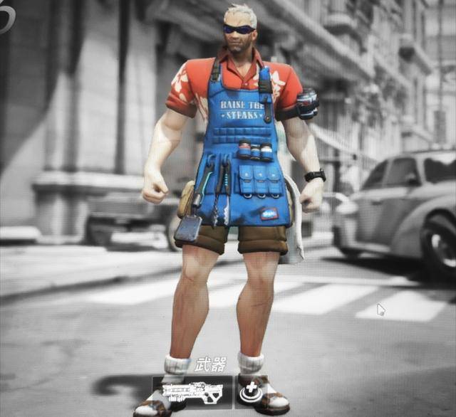 扔掉机械拿起了橡皮锤守望先锋泳装托比昂让人眼前一亮