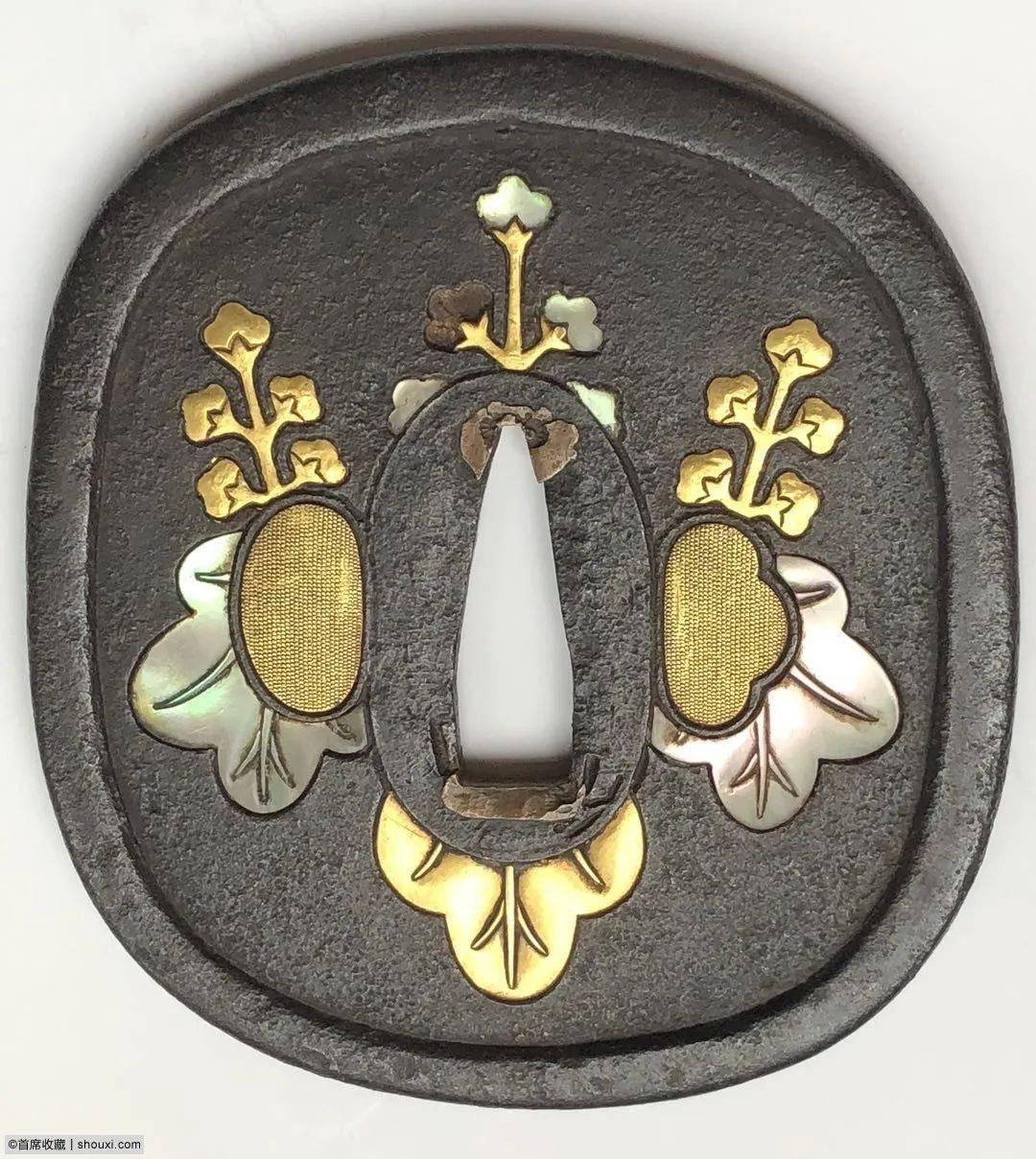 分享日本江户至明治时代的精美刀镡