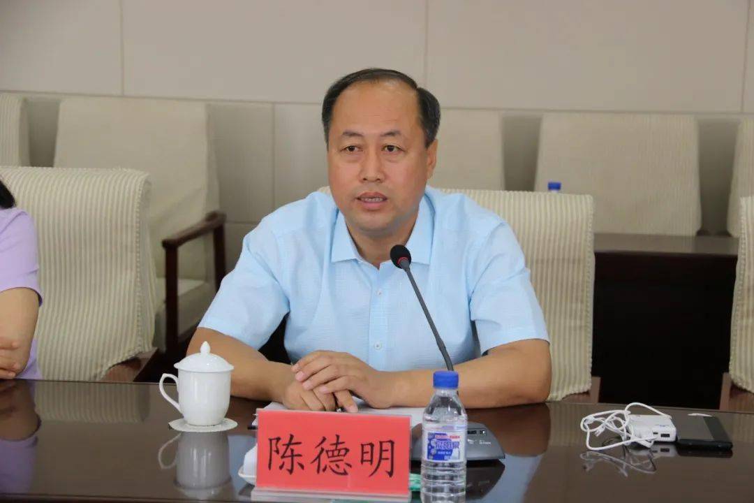 陈德明会见中车山东机车车辆有限公司董事长王子长一行