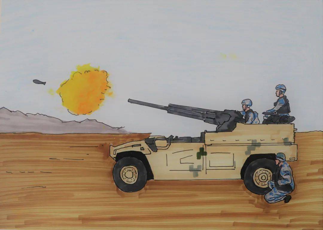 超燃漫画点赞英雄空降兵