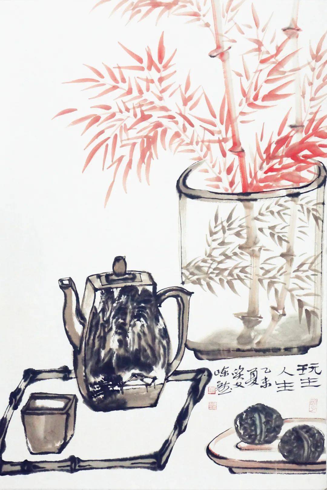 艺术世界陈斌花鸟传情中国画审美意识与标准的重新思考