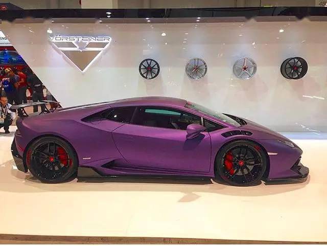 哑光紫兰博基尼huracan_搜狐汽车_搜狐网