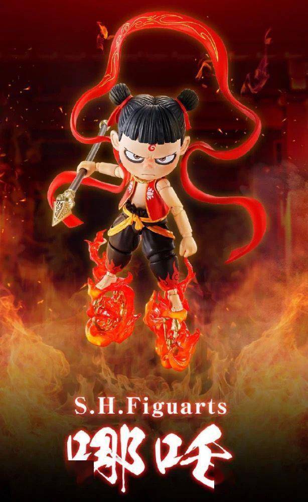 新品预定万代shf哪吒魔童降世哪吒敖丙