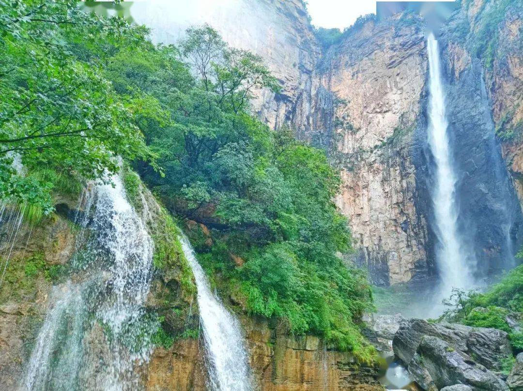 开挂了云台山瀑布群气势磅礴刷爆朋友圈
