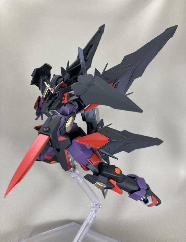 多机体混搭改造黑迅雷忍者高达