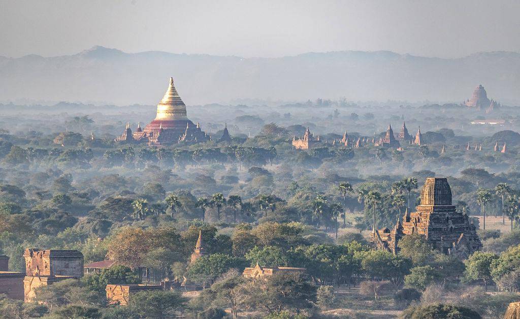 蒲甘的日出 一见误终生