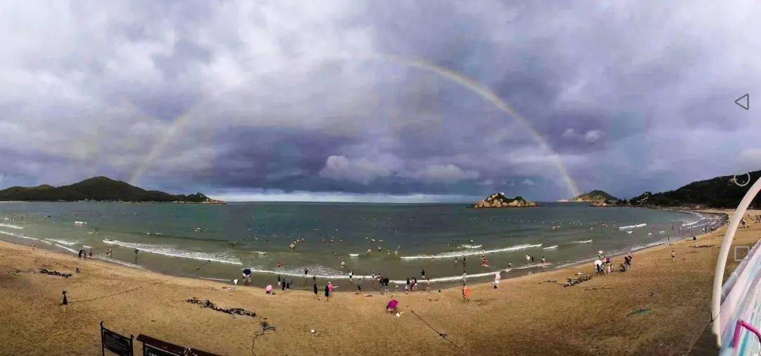 南澳島· 彩虹送走暴雨,沒趕上的戳圖~_天氣