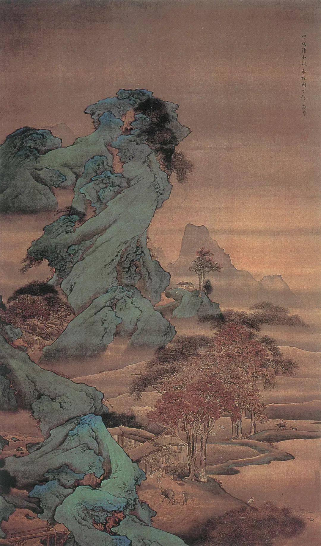 欣赏看历代名画中的秋色