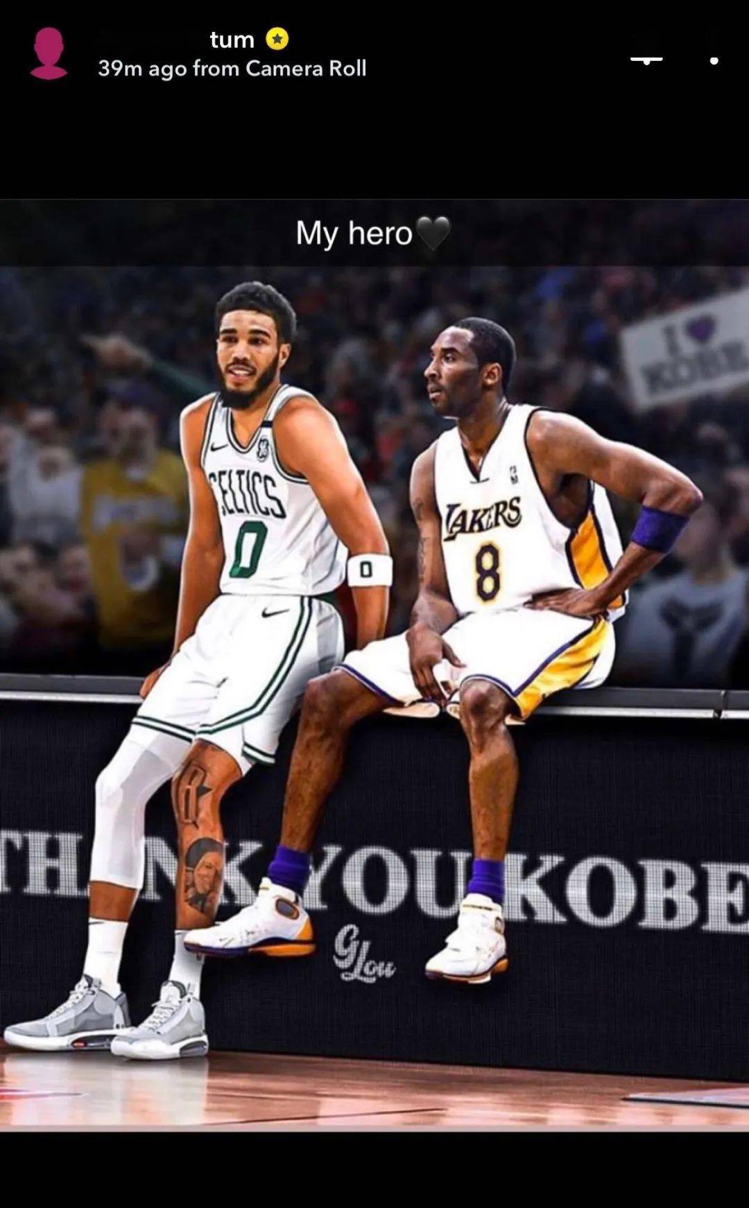 塔图姆除了儿子出生与科比一起训练向他讨教是一生中最美好的一天