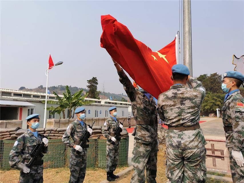 中国第23批赴刚果(金)维和工兵分队提前组织授勋仪式