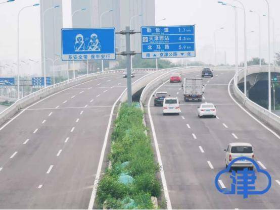 天津这段路开通啦!快速路西纵最后断点打通