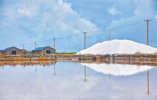 一颗海盐的文化之旅_盐场