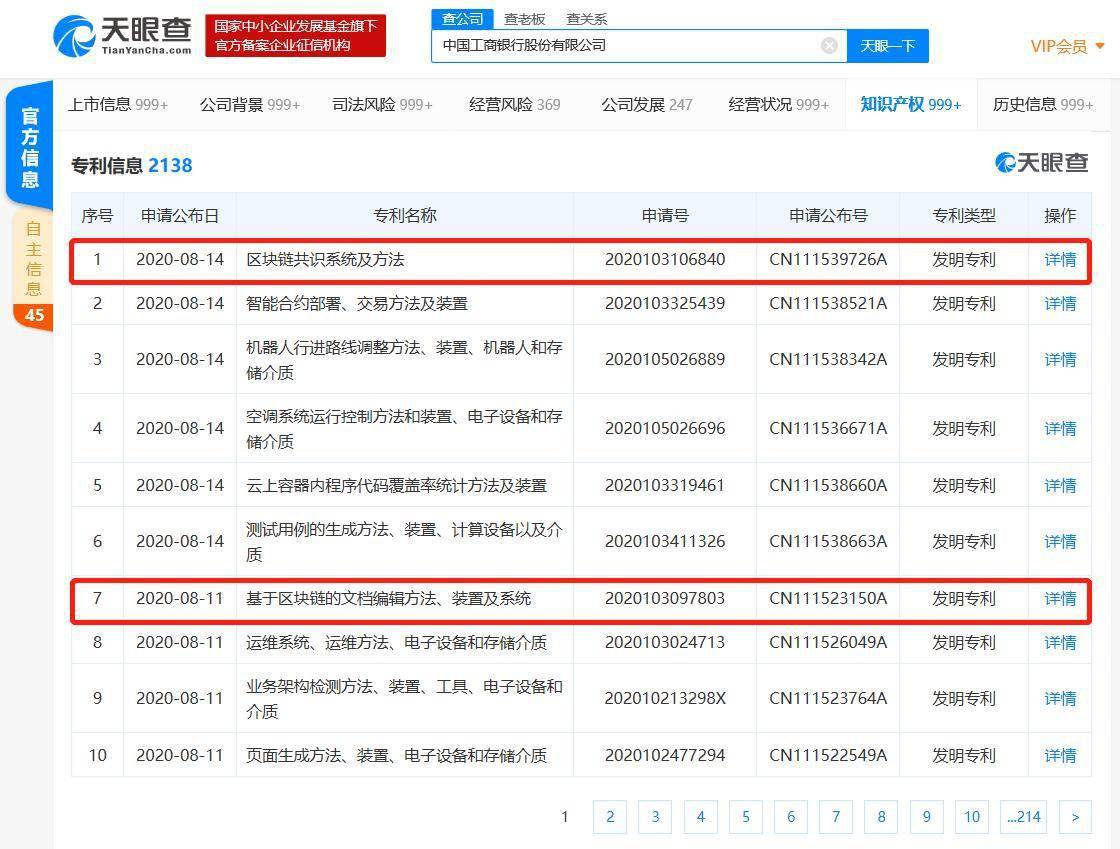 工商銀行,中國銀行相繼發佈多項區塊鏈相關專利_手機搜狐網