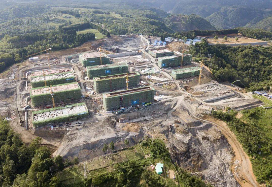 v视界云南省普通高中建设epc项目镇雄县第四中学高中部主体建筑全部