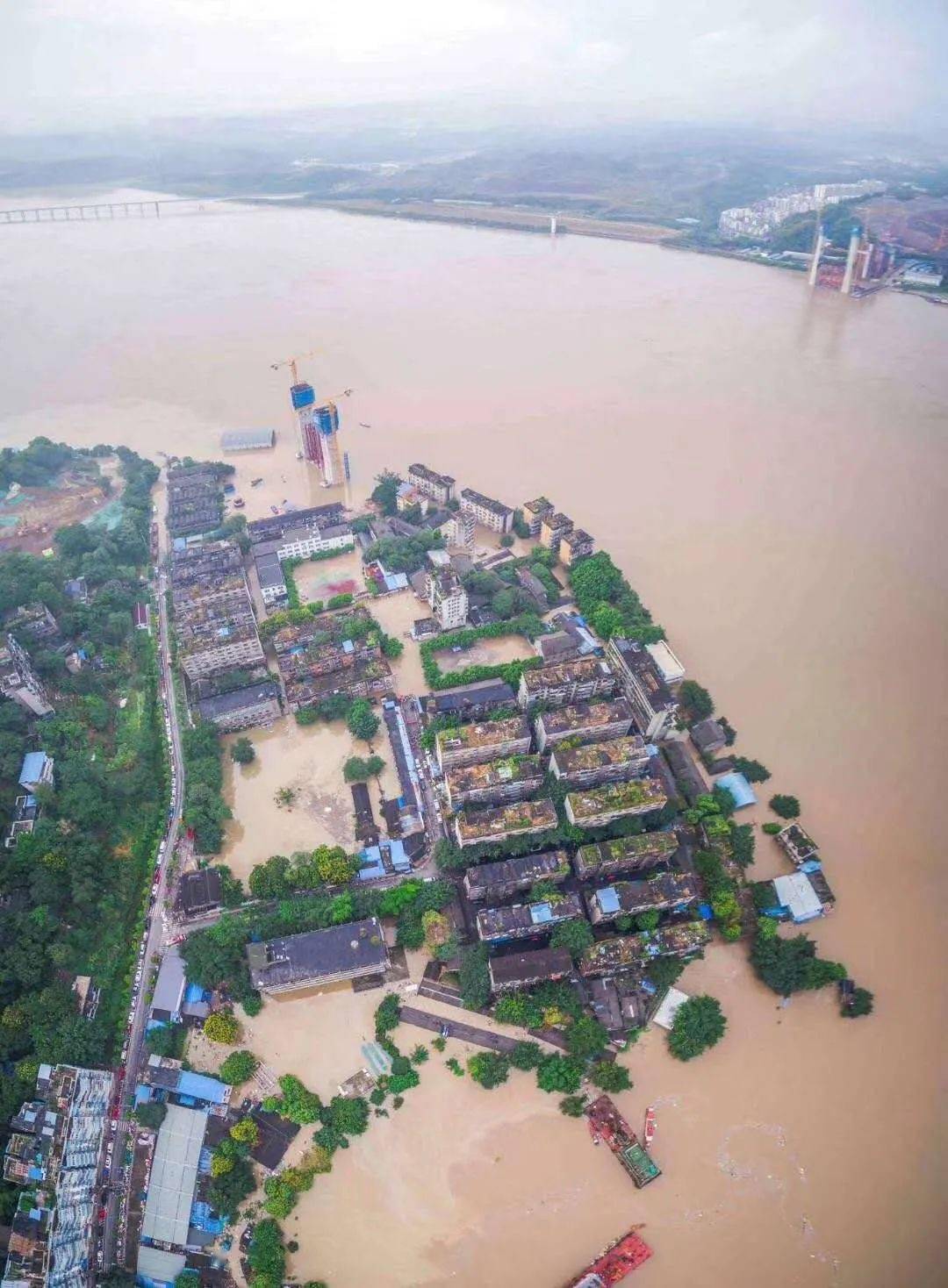 寸滩水文站洪水位突破19141米长江重庆段迎最大洪峰