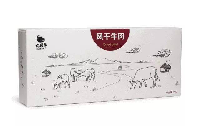 科尔沁草原上的牛肉干高蛋白低热量好嚼