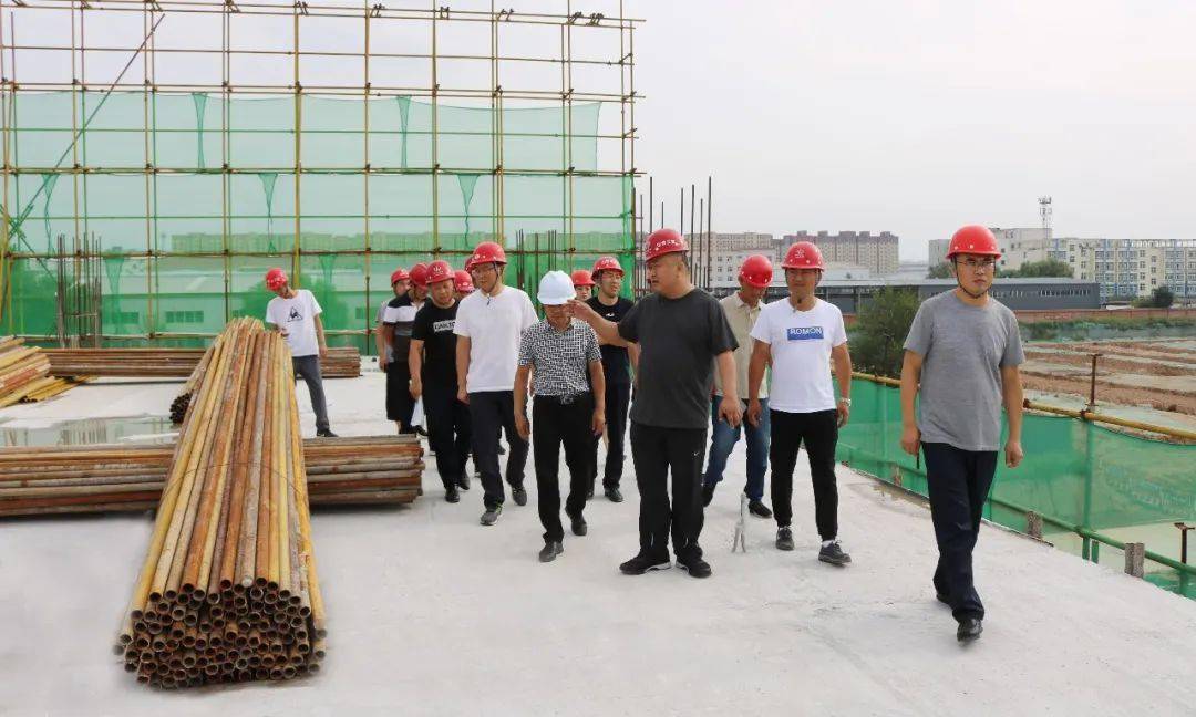 山西建投三建集团领导带班检查施工项目