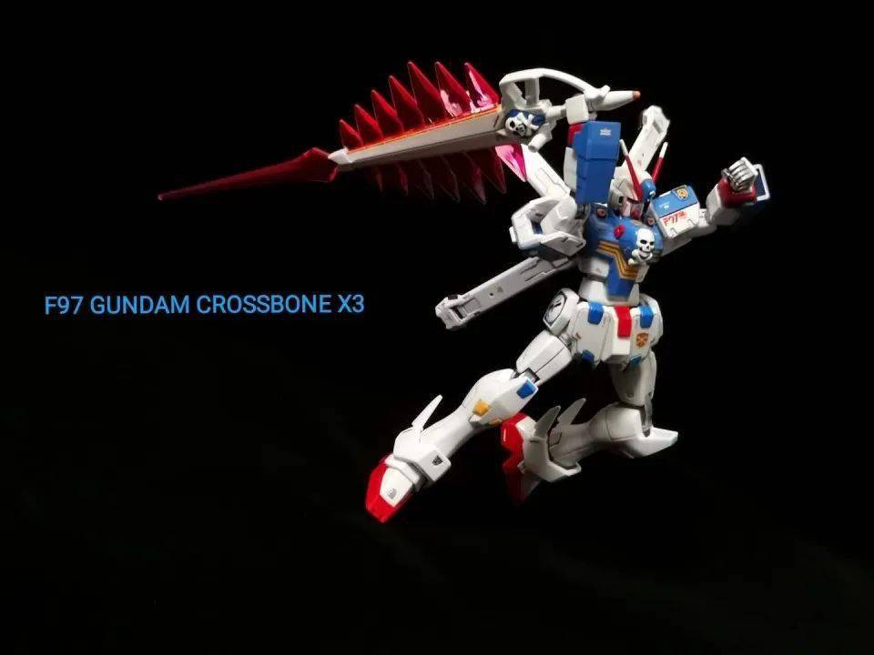 [小t高达秀] hguc crossbone 海盗高达x3