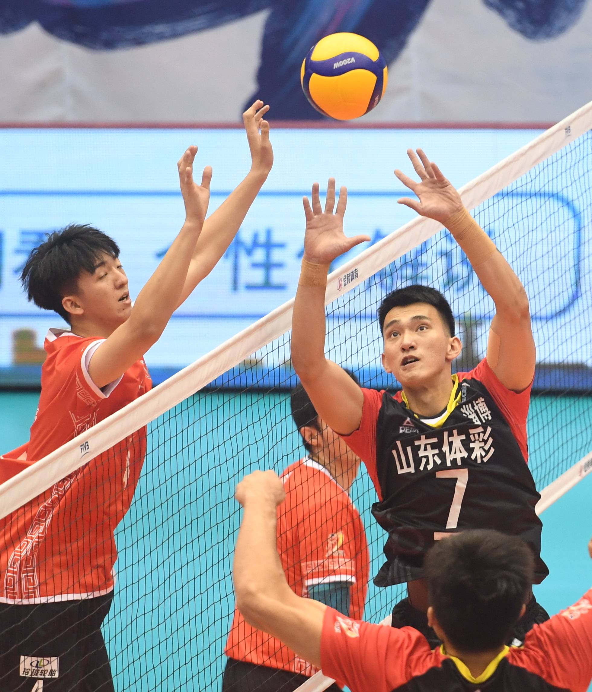 排球男排超级联赛山东胜北京