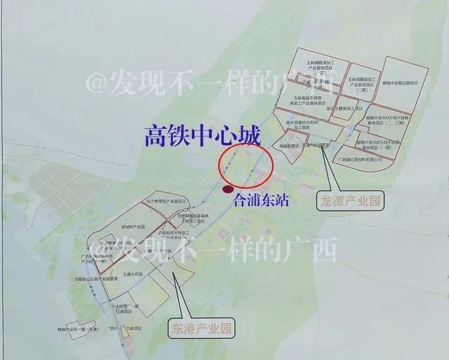 合浦白沙龙港新区划分图片