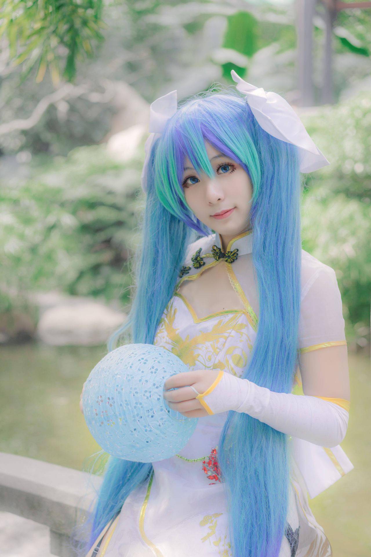 vocaloidmiku金丝雀cosplay