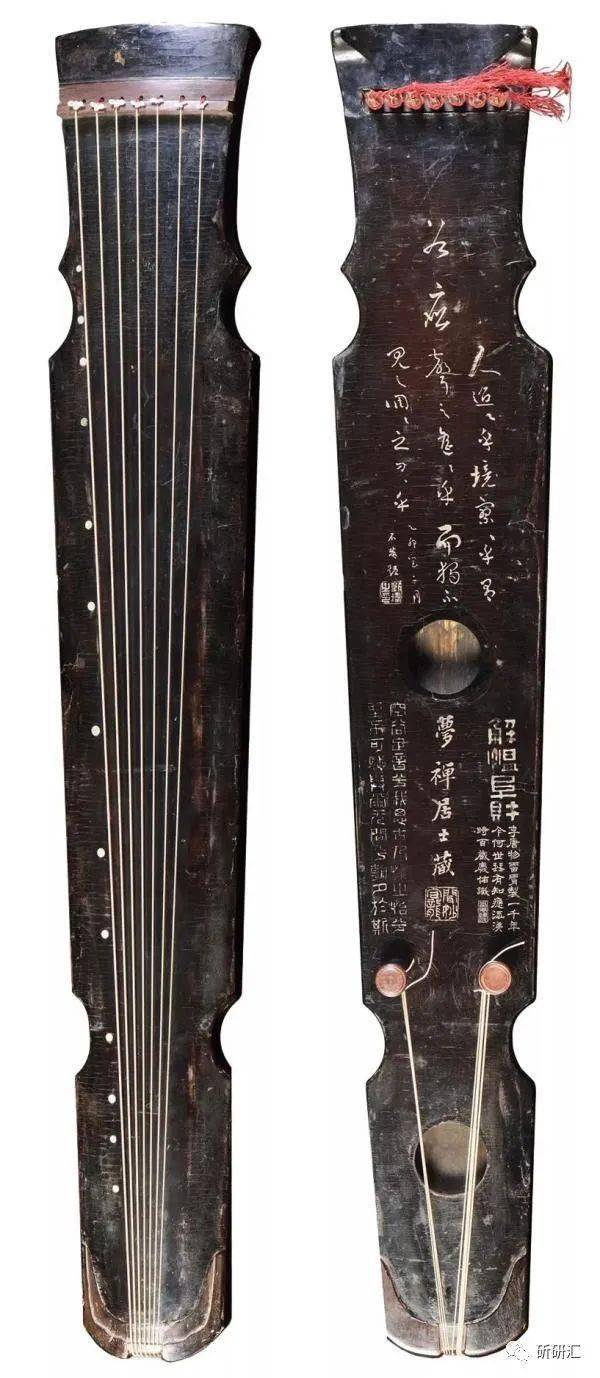 浙江省博物馆藏琴中