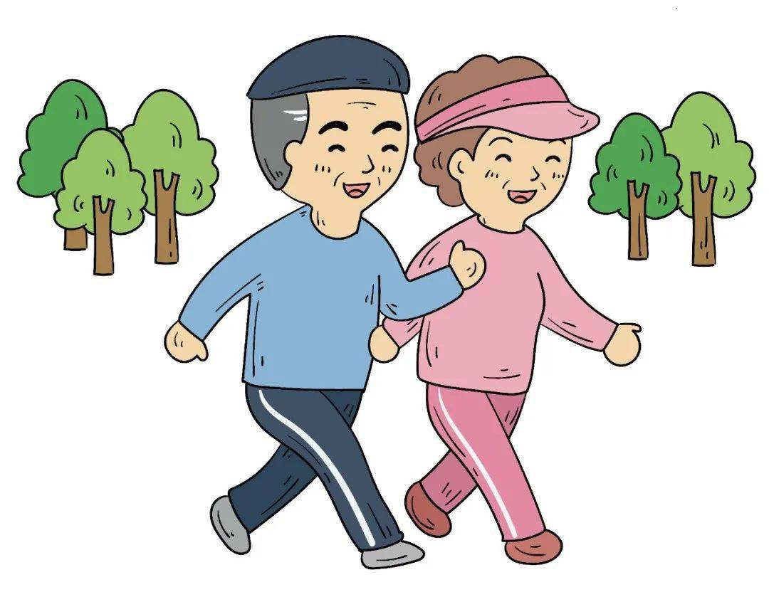 老年人最好根据自身情况和爱好选择轻中度运动项目,如快走,慢跑,游泳