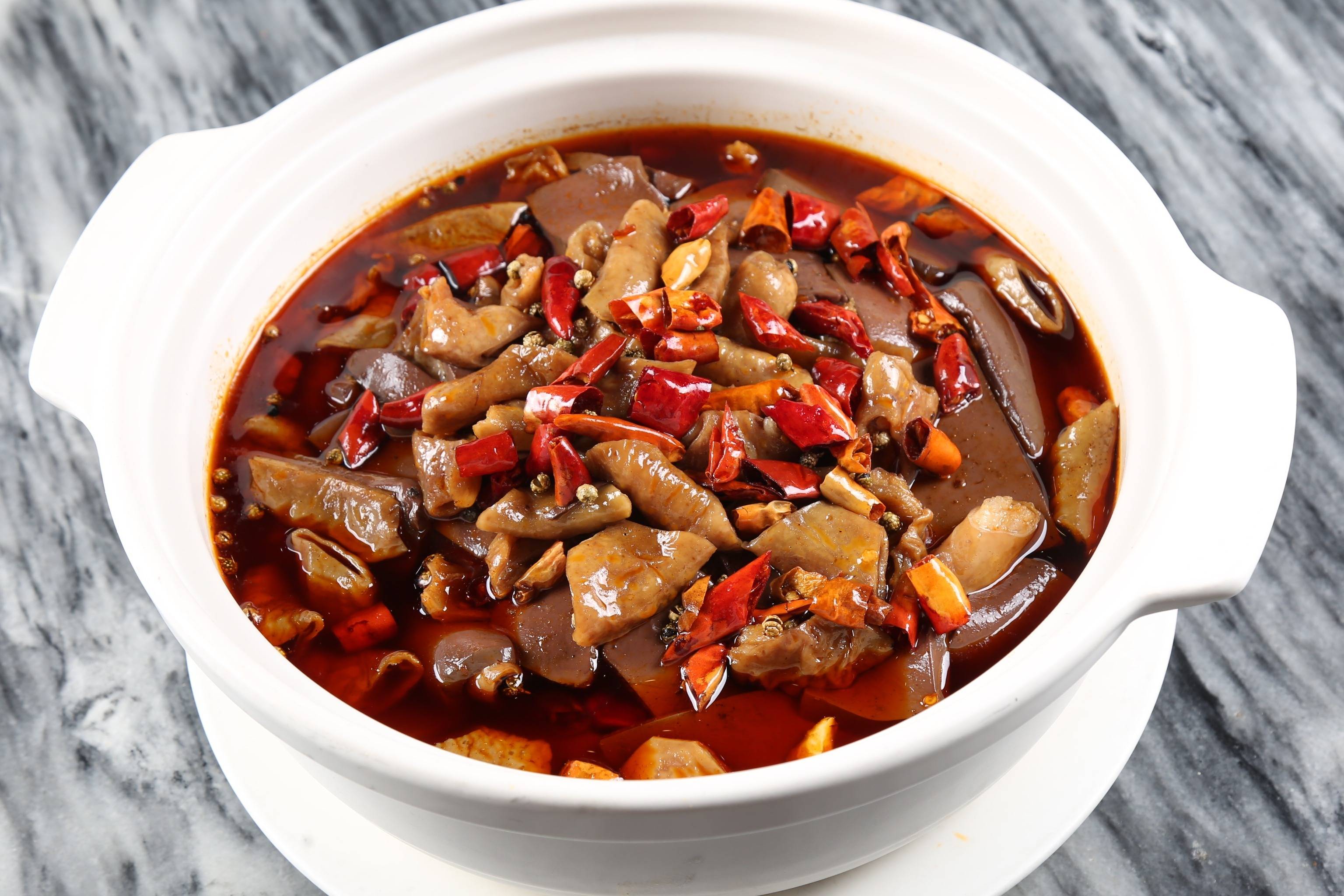 鸭血肥肠—星旗美食