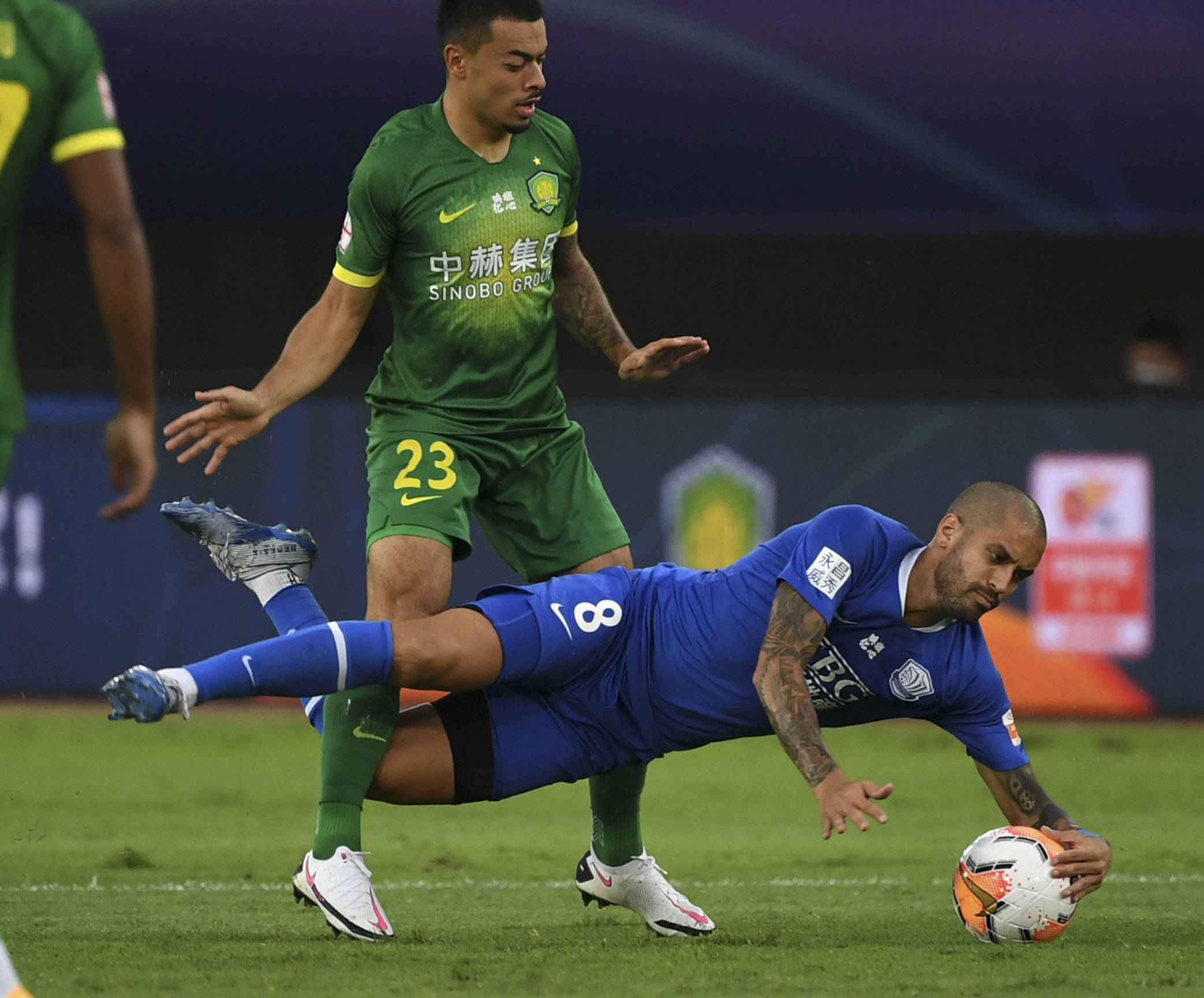 2-2 北京中赫国安8月27日,在2020赛季中超联赛第一阶段苏州赛区第七轮