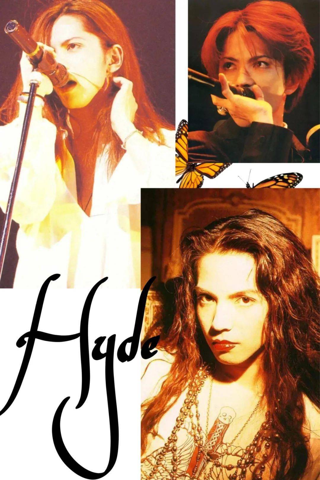 日本彩虹乐队的主唱hyde—— 拥有着漫画般神颜的日本摇滚乐坛的传奇