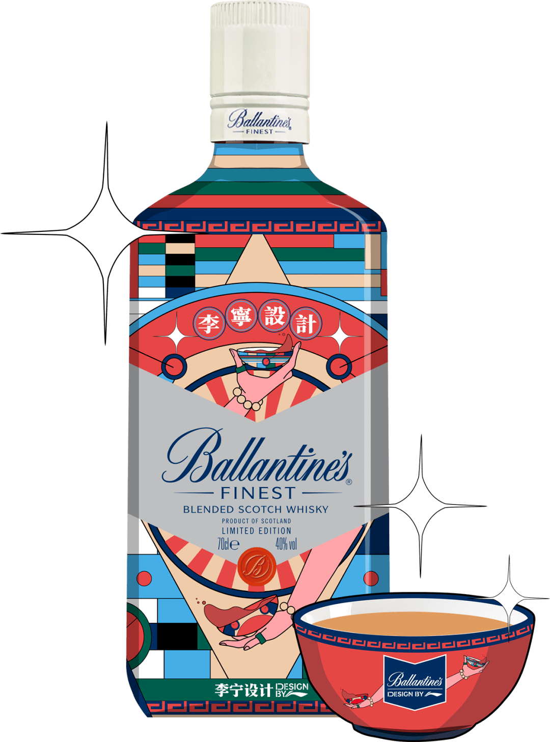 李宁设计携手百龄坛请您喝一杯