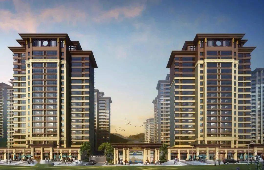 万众瞩目中闽江山府红动云阳新中式风格楼房开盘仪式隆重举行