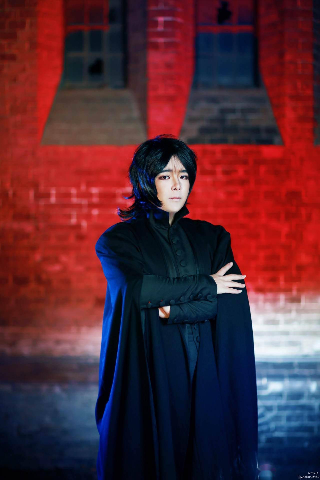 哈利波特西弗勒斯斯内普cosplay