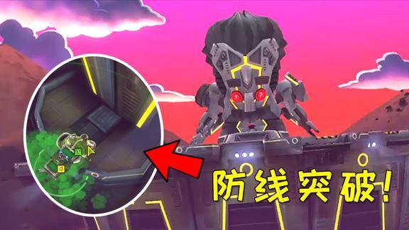 僵尸大亨27突破人类防线张叔抵达毁灭机甲脚下准备全面进攻