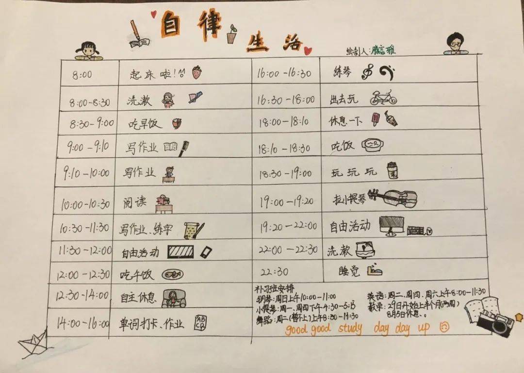 我的暑假这样过 ——记六年级暑期生活