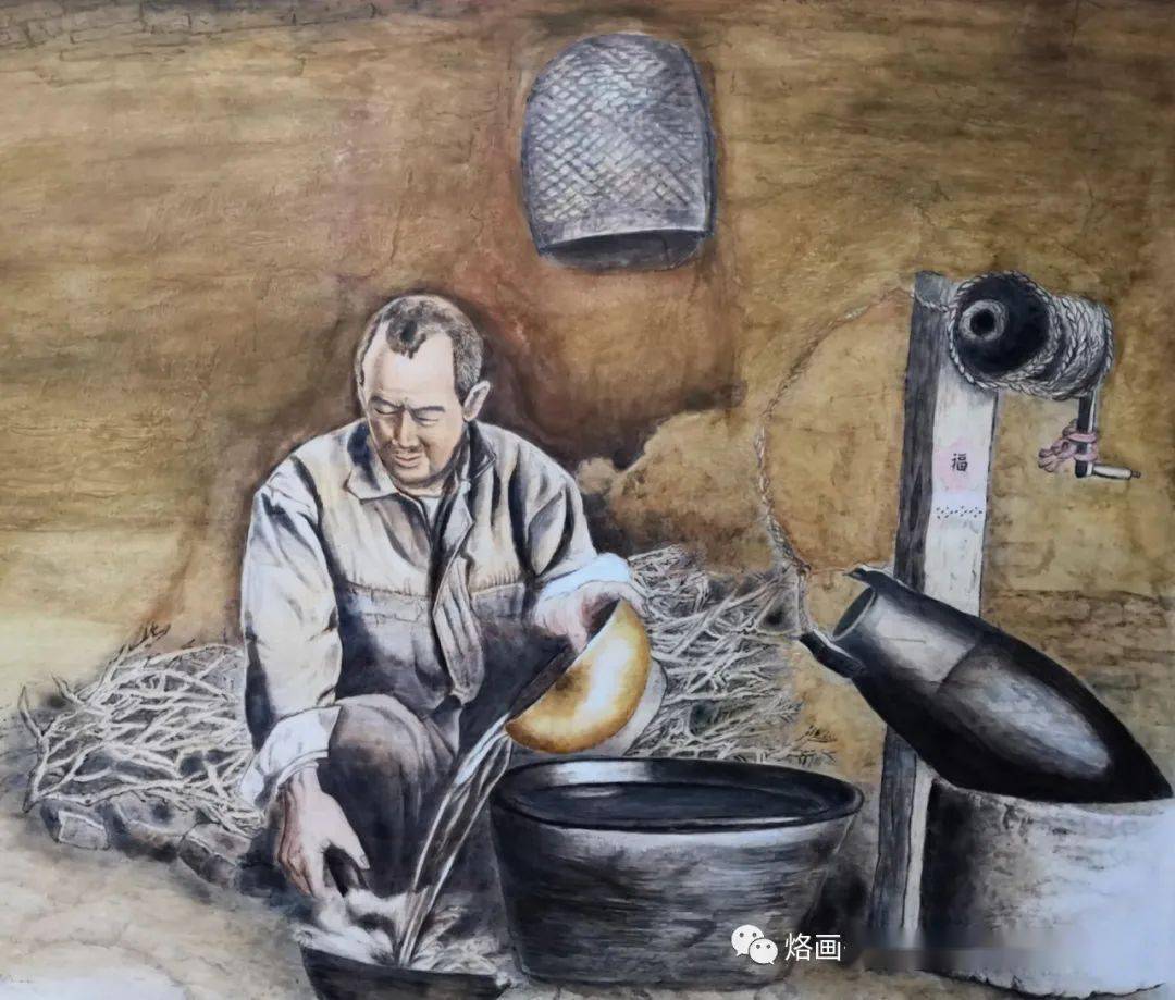 第六届公益烙画艺术作品线上展周利娟作品五幅