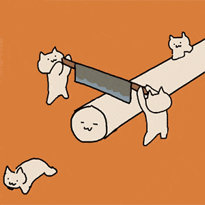 沙雕猫表情包纸片猫动图表情包二